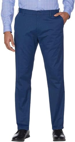 IZOD Men's Saltwater 5-Pocket Straight Fit Chino Pant, Asphalt, 40W X 32L in Saudi Arabia