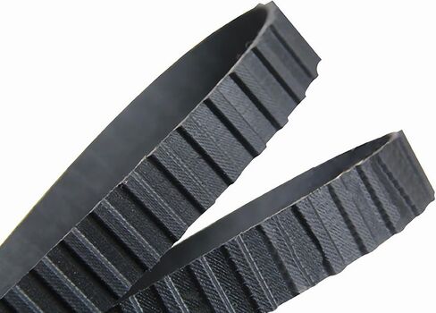 حزام توقيت 140XL، عرض 3/8 بوصة، مسافة 0.2 بوصة، طول 14 بوصة، 140XL037 أحزمة محرك صناعية مطاطية بحلقة مغلقة، حزام ميكانيكي متنوع، حزام بديل للملحقات، حزام مخرطة، قطعتان in Kuwait