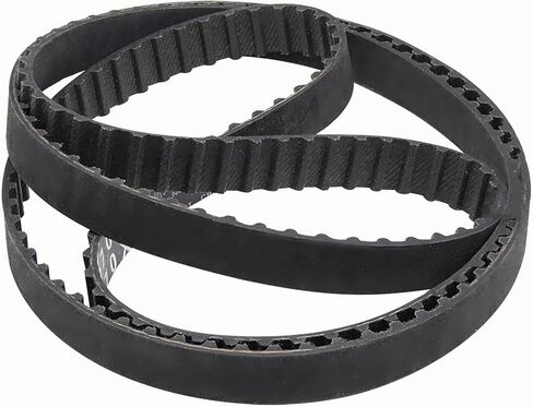 حزام توقيت 140XL، عرض 3/8 بوصة، مسافة 0.2 بوصة، طول 14 بوصة، 140XL037 أحزمة محرك صناعية مطاطية بحلقة مغلقة، حزام ميكانيكي متنوع، حزام بديل للملحقات، حزام مخرطة، قطعتان in Kuwait