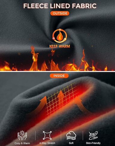 SANTINY Women's Fleece Wide Leg Sweatpants 29" Straight Leg Lined Pants Casual Lounge Winter Warm Sweat Pants with Pockets in Kuwait