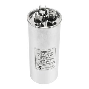 Air Conditioner Motor Capacitor 60/5 MFD Fits for Dometic 3312195.000 RV Air Conditioner Motor Capacitor RV AC Motor