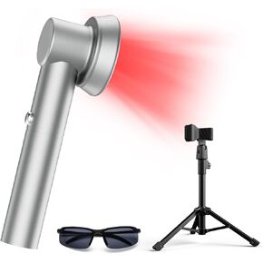 Red Light Therapy Device with Stand, Handheld Red Light Therapy with 3 Modes & Timer, Near-Infrared Red Light Therapy for Body, Knee, Feet, Back, Muscle, Joints