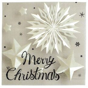 OLYPHAN Santa Napkins Funny Christmas Napkins Paper Cute Fun Holiday Party Napkin 40 Pack, Disposable 6.5 Inches Dinner Parties, Cocktail, Luncheon, Lunch Buffet, Appetizer, Dessert