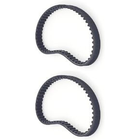 حزام توقيت 189-3M - 63 سنًا، حزام مطاطي أسود مسنن، حزام محرك مسنن 0.315 بوصة/8 مم، مناسب للمكانس الكهربائية والمزيد، عبوة من قطعتين in Kuwait