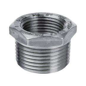 1-1/2 in. MPT x 1-1/4 in. Dia. FPT Stainless Steel Hex Bushing