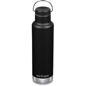 Klean Kanteen Insulated Classic 20oz (w/Loop Cap) Brushed Stainless