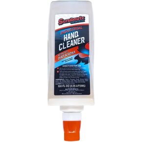 منظف ​​اليد الصناعي سكربنتز، صابون يدوي ناعم طبيعي لتنظيف الشحوم والأوساخ والزيوت والطلاء لميكانيكا السيارات والمهندسين والرسامين والسباكين وعمال البناء - 3.55 لتر (120 أونصة سائلة) in Kuwait