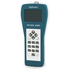 RigExpert AA-650 Zoom Antenna Analyzer for 0.1-650MHz with Color Display, Bluetooth and N-Type Connector