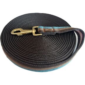 Premium Horse Training Lunge Line with Alloy Trigger Buckle for Accurate Equestrian Training of 26 Foot (8 Meters)
