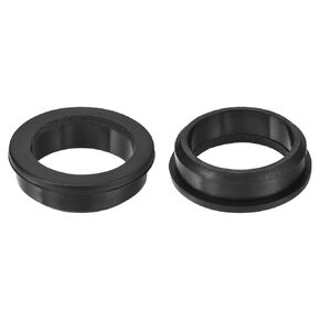 uxcell 2Pcs Rubber Grommets 1-7/8"(48mm) Drill Hole, 1-1/2"(38mm) ID Hole Top Hat Grommet Black Silicone Rubber Hole Plug Gasket for Wiring, Automotive