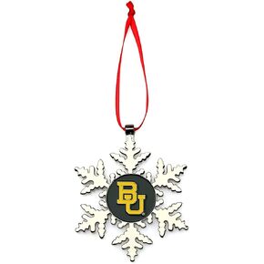Michigan State Spartans Snowflake Christmas Ornament