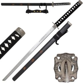 Snake Eye Tactical Two Tone Samurai Katana Sword w/Free Sword Stand