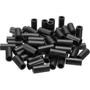 PATIKIL Round Electrical Outlet ABS Spacers Washer, 60 Pcs 12.2mm ID, 18mm OD, 4mm Length Without Threaded,Switch and Receptacle Spacers Hardware for M12 Screws