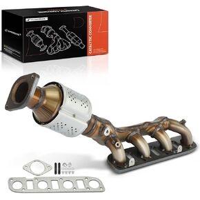 A-Premium Front Right Catalytic Converter Kit Direct-Fit Compatible with Infiniti QX80 2014-2015, QX56 2011-2013, 5.6L, EPA Compliant