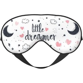 Cute Dachshund Dog Sleep Mask Eye Mask with Adjustable Strap Eye Sleep Shade Cover Blocks Light for Women Men Airplane Travel Nap