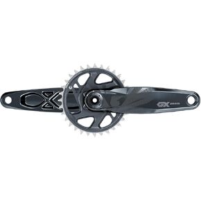 SRAM, GX Eagle DUB C1, Crankset, Speed: 11/12, Spindle: 28.99mm, BCD: Direct Mount, 30, DUB, 165mm, Black, Fat Bike 4"