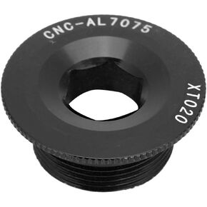 V GEBY Bicycle Crank Arm Bolt Cycling ScrewheadBolt Accessory M20*10 Crankset Screw(Black)