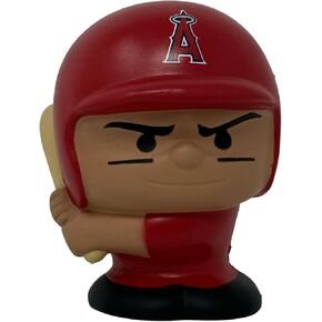 Party Animal MLB Jumbo Squeezymates Trout Los Angeles Angels Squeezy Figurine, Team Colors, 5" Tall