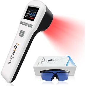 Red Light Therapy Device, 2x940nm+2x860nm+16x650nm, Near Infrared Red Light Therapy for Body Pain Relief, Shoulder Neck Knee Feet Back Leg, Red Light Therapy for Human Pets Dog Cats Horse