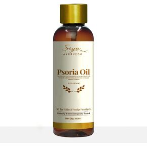 Siya Ayurveda Psoria Oil - Ayurvedic Psoriasis Treatment Oil for Natural Relief | Oil for Scalp Psoriasis & Skin Care | Remove Psoriasis from Roots | Made with Natural Ingredients - 100 ml in Saudi Arabia