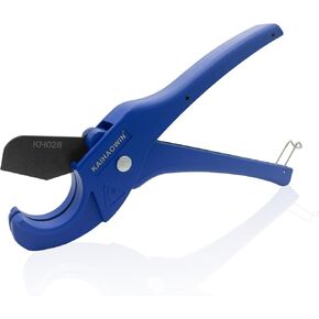 KAIHAOWIN PVC Pipe Cutter-1-1/4" PEX PPR Plastic Rubber Hoses Tubing Cutting Tool Professional CPVC Cutters