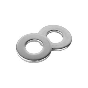 25 Pcs 5/16 Inch Stainless Flat Washers, 11/16 Inch OD Metal Washers, 18-8(304) Stainless Washers for Screws