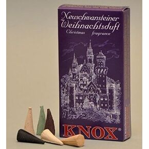 Knox Neuschwanstein Castle German Incense Cones Variety Pack Christmas Smokers