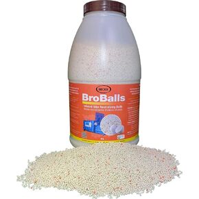 BroBalls-Powerful Infused Odor Neutralizing Balls for Garbage Bins, Garbage Storage Areas and Trash Compactors