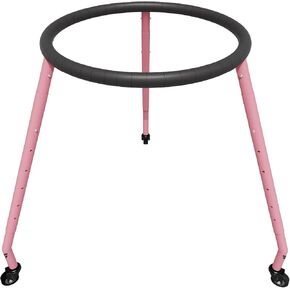Ultraverse Roller Skate Trainer, Skating Learning Aid & Support with Adjustable Height for Teens and Kids, Boys or Girls, Learn Balance on Inline Skates for Beginners - Matte Pink