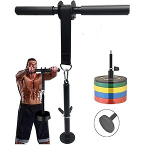 Forearm Strengthener and Wrist Roller,Forearm Exerciser for for Training, Workout Wrist/Arm Blaster with Non-Slip Hand Grip Strong Nylon Webbing,Fit 1&2 inch Olympic Weight Plates