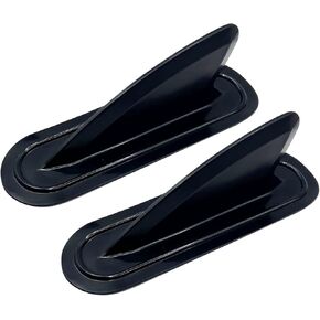 2 Pack Kayak Tracking Fin Skeg PVC Center Fin Surfing Watershed Board Fin for Kayak Canoe Boat Dinghy and for Long Board Surfboard Paddle Board