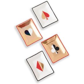 Jonathan Adler Women's Set Of 4 Dealer's Choice Petite Trays