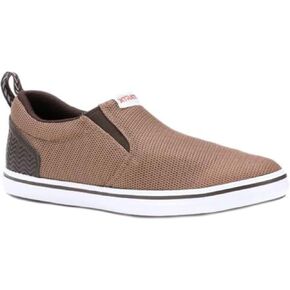 Xtratuf MEN'S SHARKBYTE AIRMESH MENS DECK SHOE SLIP-ON CASUAL SNEAKER CHOCOLATE, 11 (XSAM-900)