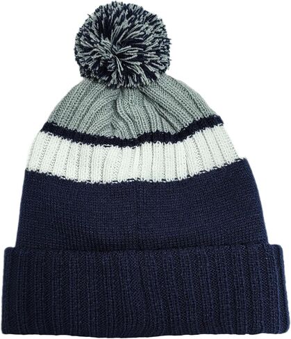 Baseball Team City Beanie Hat, Cuffed Knit Soft Headwear Hat for Women Men Youth, Sports Stylish Winter Hat, Gift for Fans in Saudi Arabia