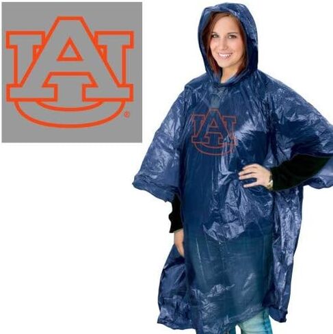 معطف المطر Wincraft NCAA Auburn Tigers، ألوان الفريق، مقاس واحد in Saudi Arabia