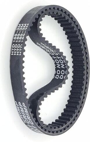 حزام توقيت 189-3M - 63 سنًا، حزام مطاطي أسود مسنن، حزام محرك مسنن 0.315 بوصة/8 مم، مناسب للمكانس الكهربائية والمزيد، عبوة من قطعتين in Kuwait