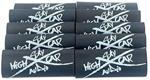 (10) 4 أو 8 قياس أسود 3/8 بوصة × 2 بوصة أنبوب الانكماش الحراري 4 أطراف حلقية أنابيب GA in Kuwait