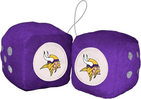 مجموعة FANMATS 31995 San Francisco 49ers Team Color Fuzzy Dice Décor 3 بوصات in Saudi Arabia