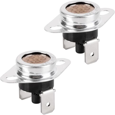 BlueStars 47-22861-01 Limit Switches Replacement L350 Furnace Bimetal Thermostat Switch 250V/10A Used for Gas Furnace Microwave Refrigerator and General Electrical Equipment Supplies (2PCs) in Saudi Arabia