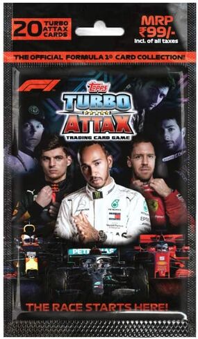 Topps F1 Turbo Attax Trading Card Game Multipack in Saudi Arabia