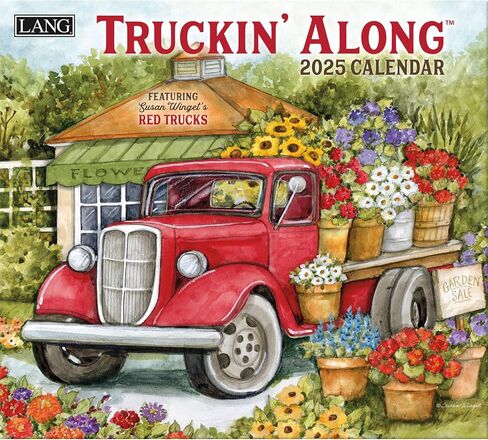LANG Truckin' Along 2024 Wall Calendar (24991002010) Multi in Saudi Arabia