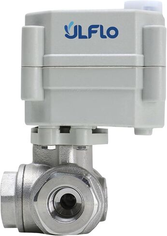 1/2" DN15 12VDC 9-24VAC/DC 3 Way L Port NPT Stainless Steel 304 Three Wires Control On/Off Electrical Motorized Ball Valve in Kuwait