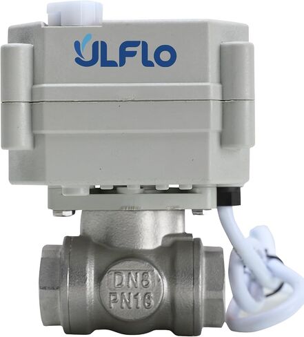 1/2" DN15 12VDC 9-24VAC/DC 3 Way L Port NPT Stainless Steel 304 Three Wires Control On/Off Electrical Motorized Ball Valve in Kuwait