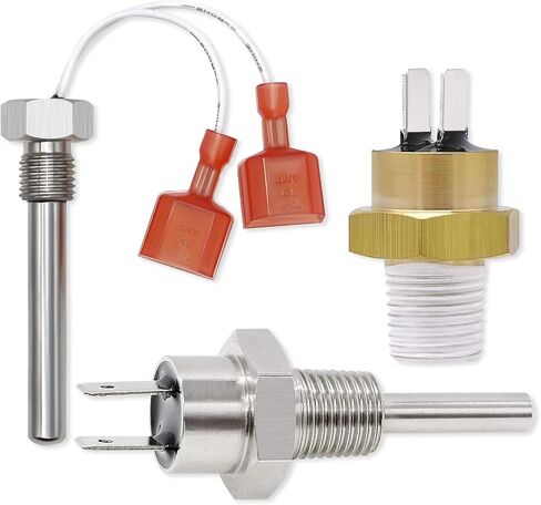 42002-0024S Stack Flue Sensor & 42001-0053S Thermistor & 42001-0063S High Limit Switch, Fits Pentair MasterTemp, Sta-Rite, Max-E-Therm SR200 SR333 SR400 Pool & SPA Heater Electrical Systems in Saudi Arabia