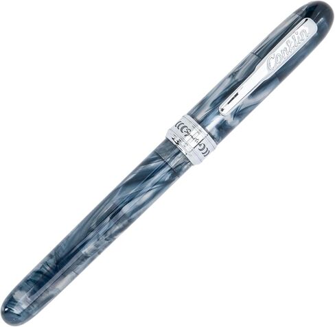 Conklin Symetrik Fountain Pen Blue Supernova, Extra Fine Nib - Exquisite Luxury Pen for Men & Women – Perfect for Office, Business, School, Gifts, Journaling, and Autographs in Saudi Arabia