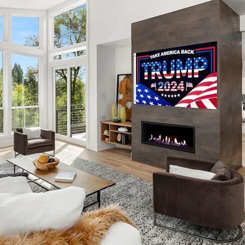 علم الرئيس ترامب 3x5 قدم ترامب 2024 علم يجعل أمريكا عظيمة مرة أخرى لافتة داخلية وخارجية، طبقة واحدة بألوان وطنية زاهية، تصميم مقاوم للأشعة فوق البنفسجية والبهتان، حلقتين نحاسيتين in Kuwait