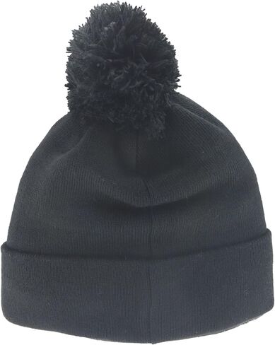ZHATS Standard NCAA مرخصة رسميًا من Pom Beanie Patch Brick Black، مقاس واحد in Saudi Arabia