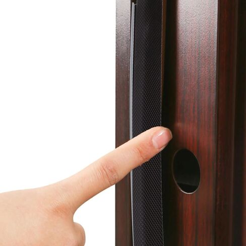 تجريد باب النوافذ بطول 26 قدمًا، ختم باب كيرف من إسفنج البولي يوريثان، ختم باب شريط عازل للصوت للفجوة، ختم تثبيت فتحة البطاقة - مناسب لأخدود 0.12 بوصة ~ 0.2 بوصة (3 ~ 5 مم)، بني in Kuwait