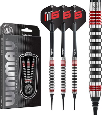 Winmau Darts Advance 500 Series Professional Tungsten Softip Darts Set with Flights and Shafts (Stems) in Saudi Arabia