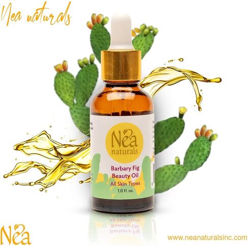 زيت تجميل التين البربري - زيت تجميل الوجه المرطب لجميع أنواع البشرة - زيت تجميل أساسي طبيعي للوجه - زيت تجميل لتوهج الوجه وتغذيته وتغلغل البشرة - 1.0 أونصة سائلة in Saudi Arabia
